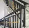 Corrimãos de escada em liga de alumínio, guarda-corpos de varanda, cercas de jardim para casas de vila de luxo leve e casas auto-construídas, cercas de parede modernas e simples