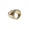 Anel Dongdaemun estilo coreano metal elegante moda personalidade simples elegante celebridade da internet anel feminino