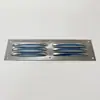 Salida de Aire con Rejilla de Acero Inoxidable y Aleación Hierro-Aluminio, Campana de Extracción para Disipación de Calor, Ventilación y Protección contra la Lluvia con Paneles de Rejilla Perforados