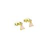 Pendientes de Ópalo Morado Tipo Pera Plata Esterlina S925 2022 Boutique Moda Simple Mujer Joyería de Banquete Estilo INS