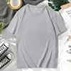 Atacado do Fabricante 180g Algodão Penteado Cvc Camisas Culturais, Camisetas de Gola Redonda Manga Curta, Uniformes de Eventos Impressos Personalizados, Marca da Moda