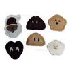 Ventas Directas de Fábrica Accesorios de Dibujos Animados Etiqueta de Unión de Piel Ropa Zapatos y Sombreros Equipaje Etiqueta Decorativa