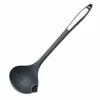 Espátula de Silicone para Panelas Antiaderentes, Espátula Doméstica de Silicone de Grau Alimentício para Cozinhar, Espátula de Silicone Resistente a Altas Temperaturas para Escorrer Óleo e Sopa