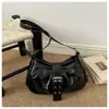 Remaches de Comercio Exterior Estilo Coreano Retro Fábrica Original 2026 Nuevo Elegante Bolso para el Trabajo Bolso Baguette Debajo del Brazo Hombro Único Mujer