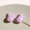 Acessórios de Acrílico Coloridos e Fofos de Cabeça de Coelho DIY Grampos de Cabelo Feitos à Mão Materiais para Acessórios de Cabelo Materiais de Decoração Acessórios Atacado