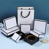 Caja de joyería de lujo con foco de fábrica para pendientes, anillos, caja de cielo y tierra, caja para collar, colgante, caja de joyería compañera, caja de embalaje de regalo