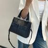 Comércio Exterior Transfronteiriço Bolsa Feminina de Couro Genuíno Nova Togo Couro Bovino de Primeira Camada Bolsa Tiracolo Casual Bolsa Tote para o Dia a Dia de Couro Genuíno