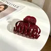 Presilha de Cabelo Abalone Cor Série Tartaruga Acrílico 9cm para Mulheres, Venda Direta do Fabricante, Presilha Tubarão Estampa Leopardo, Acessório de Cabelo Elegante