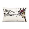 Funda de Almohada para Cintura Nueva Transfronteriza de Halloween Hermanas Sanderson Decoración de Sofá de Sala de Estar Funda de Almohada para Cintura de Lino Venta Directa de Fábrica