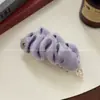 Pinza de plátano de malla estilo coreano para mujer, nuevo modelo 2026, herramienta para fijar coletas altas, pinza para el pelo elegante para la parte posterior de la cabeza
