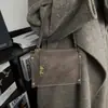 Bolso Pequeño Cuadrado Simple y Elegante para Mujer, Nuevo Modelo Primavera 2026, Alto Valor Estético, Bolso Cruzado de Hombro Único y Exquisito de Moda