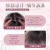 Yuan Yang PelucaAmor de Siam Lolita Lana Rizada Negro-Rosa Degradado Resaltado Corta Rizada Sintética Peluca Completa