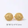 Antiguo Chapado en Oro Microincrustado Zirconio Amarillo Dios de la Riqueza Espaciador Cuentas Colgantes Accesorios Plata Chapado en Oro Dorado Antiguo DIY Colgante Adorno