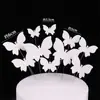 Decoração de Bolo Bonita para o Dia das Mães 2025 Topper de Diamante Mamãe Topper de Fada Mamãe Boas Festas Topper de Coração