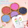 Populares Pedrería Plana Color AB de 3/4/5 mm Pedrería Jelly Pedrería para Ropa Tazas Arte de Uñas Teléfono Decoraciones de Uñas