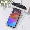 Bolsa Impermeable para Teléfono Móvil con Correa Multicolor, Sellado de Doble Hebilla, Modelo Universal de Alta Definición, Bolsa de Buceo, Bolsa Impermeable para Teléfono para Natación y Rafting