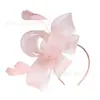 Acessórios para cabelo de noiva vintage, explosões transfronteiriças europeias e americanas, flores de cabelo, penas de malha, touca para festa de chá, jantar, chapéu para mulheres