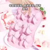 Venta al por mayor de fábrica Molde de silicona para pastel de mariposa del Día de San Valentín Molde para cocina doméstica Molde de silicona de platino de grado alimenticio