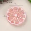 Accesorios de Resina para Manualidades de Dibujos Animados, Platos de Rodajas de Limón, Pinzas para el Cabello de Pegamento Cremoso, Fundas para Teléfono, Hebillas para Zapatos, Accesorios para Llaveros