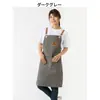 Comercio exterior exportación transfronteriza Amazon delantal de trabajo de lona engrosada jardinería cocina repostería cerámica ropa de trabajo para hombres y mujeres