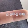 Anillo de Jade Birmano Grado A Cabujón de Cristal de Hielo de Alta Calidad Cara Piedra Suelta Transmisión en Vivo en el Extranjero Más Vendido Anillo de Jade Incrustado