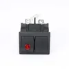 Interruptor de Barco KCD5 Doble Lado Izquierdo Ojo de Gato Lado Derecho Restablecer Tamaño 21*24mm