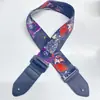 Fabricante de Correas para Guitarra al por Mayor Correa de Hombro Transfronteriza Correa Estampada Clásica para Guitarra Eléctrica Bajo Ukelele Correa de Transferencia Térmica
