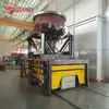 Control Inteligente PLC Caminata de Ruta Fija RGV Coche sobre Rieles Manejo Automatizado Elevación Hidráulica Camión Eléctrico de Plataforma Plana