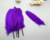 Estoque Disponível Penas Coloridas Rígidas para Joias Artesanais DIY, Acessórios para Brincos, Pinturas Decorativas, Brinquedos de Pena para Gatos, Penas de Ganso