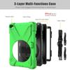 Rey Pirata para iPad mini4 5 correa de mano cubierta plana silicona PC soporte giratorio mini funda protectora