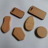 Colgante de madera con cabeza de haya, grabado láser, impresión a color, productos de madera maciza, llavero creativo de madera, colgante para el hogar