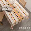 Mantel Estilo Étnico Mantel Bohemio Posavasos Ins para Camping Impermeable Decoración para Casa de Huéspedes Hotel Centro Comercial Camping