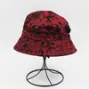 Sombrero para Mujer de Mediana Edad y Anciana de Primavera y Otoño, Sombrero para el Sol para Exteriores, Sombrero con Parasol a Prueba de Viento, Sombrero de Pescador, Sombrero para Madre, Abuela, Señora Mayor