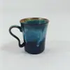 Taza de Café de Cerámica Hecha a Mano Estilo Europeo Transfronterizo Disparada en Horno Taza de Oficina Taza de Desayuno Taza de Cerámica Regalo de Alta Gama Venta al por Mayor