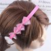 Fabricantes de Yiwu moda coreana lindo temperamento niñas diadema de lazo para bebé mercado nocturno joyas populares al por mayor