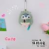 Energía positiva Pingüino semillas de melón Llavero colgante de pingüino Muñeco de peluche creativo Adornos para mochila Máquina expendedora al por mayor