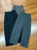 Pantalones de Chándal Rectos Deconstruidos de Lujo Yutang para Hombre, Nueva Colección Otoño/Invierno, Ligeramente Anchos, Versátiles, Pantalones Largos para Viajar y Casuales