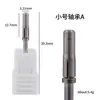 Anillo de Lija para Uñas Pequeño de 3.1 mm Mejorado Transfronterizo Rodamiento de Agujas Mini Set Eje Central de Anillo de Lija Removedor de Manicura Cabezal Pulidor