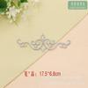 Parches Bordados con Hilo Dorado y Plateado, Parches de Tela para Disfraces de Espectáculo, Parches Bordados Termoadhesivos, Con Adhesivo Posterior, Costurables, Exquisitos