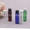 Botella PET de hombro plano común de 30ml con tapa de rosca de plástico, botella para loción, botella para champú, botella para acondicionador, botella para aceites esenciales
