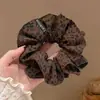 Goma para el pelo fruncida de estilo casual para mujer, banda elástica de alta gama para el cabello, nuevo accesorio para el cabello estilo coreano 2026 para peinados de moño