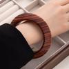 Nuevo Estilo Chino Retro Estilo Étnico Madera Artístico Pulsera de la Paz Sentido Avanzado Simple Nicho Pulsera de Madera Maciza Pulsera
