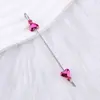 Chaveiro de metal com contas criativo em formato de coração, cabaça, flor e estrela pode ser usado como acessório ou pingente, disponível para atacado