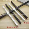 Gancho para tubo cuadrado de 2,0 cm, blanco y negro, 5 clavos, tres al frente, dos atrás, lateral, gancho para ropa, viga de tienda de ropa, 20 mm, gancho positivo