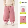 Dududu Hogar Pantalones Niños Invierno Niños Pantalones Largos Ropa de Invierno Niñas Pantalones Casuales Bebé Pantalones Deportivos Ropa Infantil Engrosada Moderna