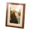 Marco de Fotos de Madera Maciza Espiga y Tenón Nogal Negro Marco para Exhibición Foto Impresa Marco de Madera para Cuadro Adorno de Escritorio Marco de Espejo de Mesa