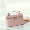 Capa Superior Piel de Vaca Avestruz Bolsa Lonchera de Alta Gama Cuero Genuino Bolso de Mujer Nuevo Estilo Bolso de Mano de Mujer Bandolera Bolsa Cosmética