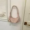 Bolsas de Comércio Exterior Transfronteiriças Femininas Grande Capacidade 2026 Novo Casual Design de Nicho Ombro Único Transversal Plissada Bolsa Dumpling