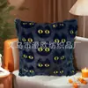 Funda de Almohada de Calabaza Fantasma de Halloween Almohada de Felpa Estéreo Funda de Almohada para Cojín Funda de Almohada para Cintura de Sofá de Sala de Estar Venta al por Mayor