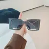 Gafas de Sol Retro Europeas y Americanas de Montura Grande, Protector Solar Anti-UV, Gafas Pequeñas que Muestran la Cara, Fotografía Callejera, Forma Cóncava, Gafas de Sol de Moda